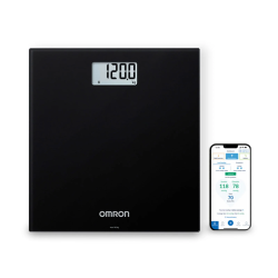 Pèse personne connecté Omron HN300T2 Intelli IT coloris noir