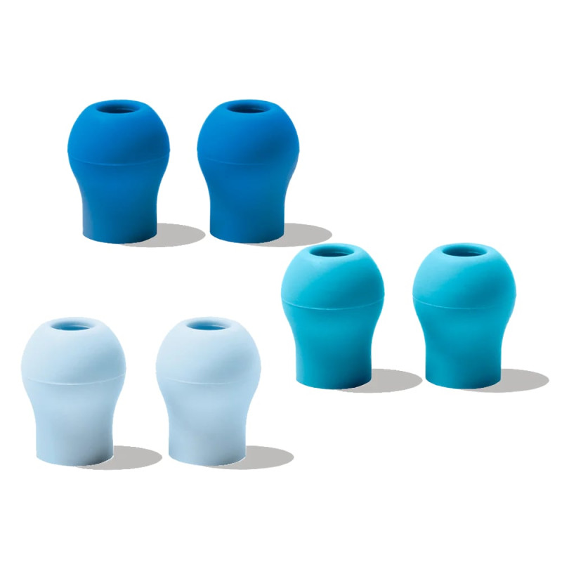 Embouts auriculaires stéthoscopes Eko Core 500 bleu