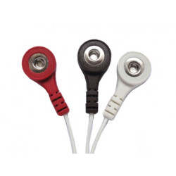 Câble Holter AFT-1000 2 voies 3 brins