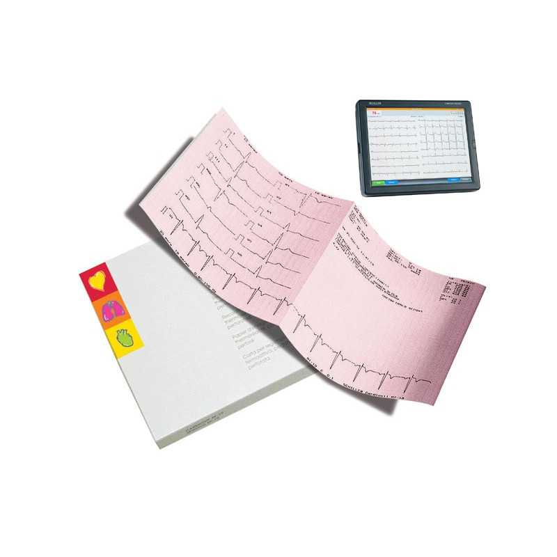 Papier ECG original Schiller MS 2015 (10 ramettes)