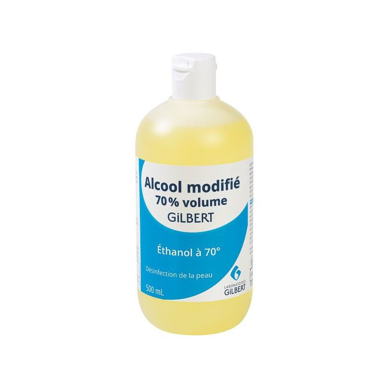 Alcool modifié 70% Gilbert 500ml