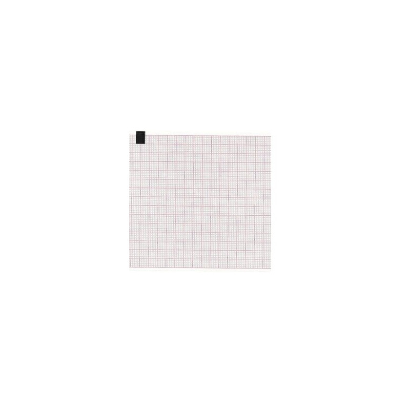 Papier ECG compatible Hellige GE MAC 400 et 600 (10 liasses)