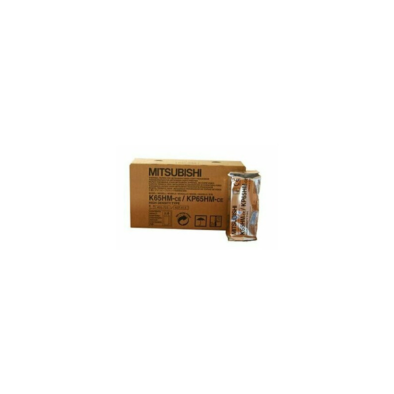 Original-Videopapier von Mitsubishi, Typ K65HM, KP65HM (4 Rollen)