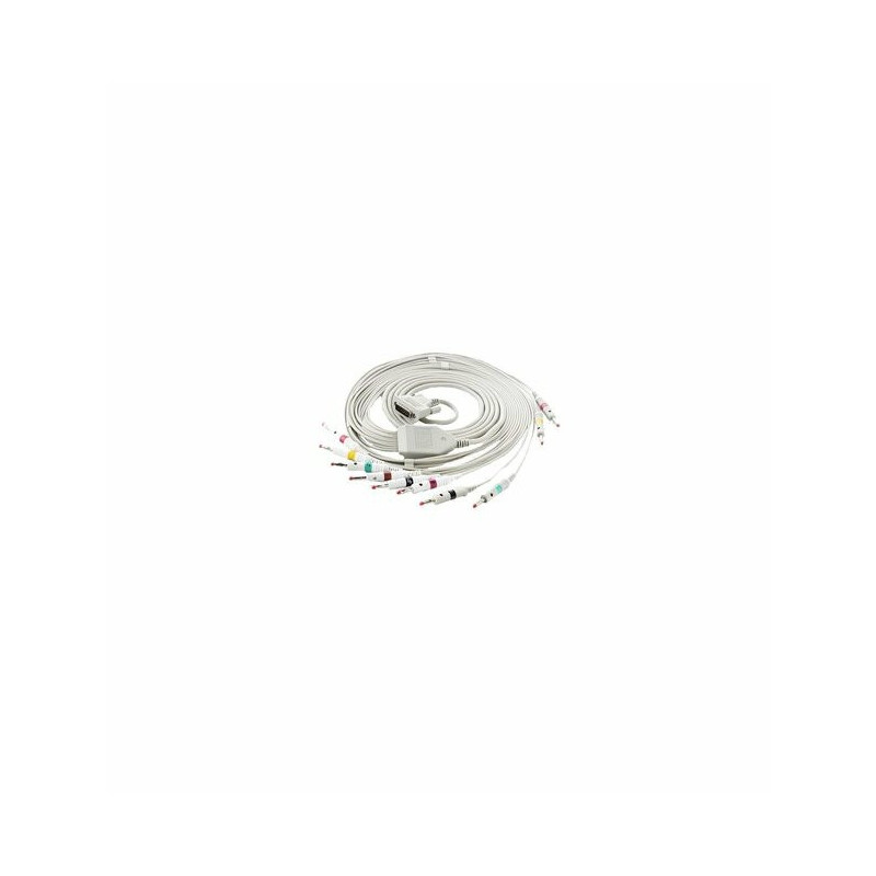 EKG-Kabel „Edan“ SE-1010(DP12) – SE-301 und SE-300B
