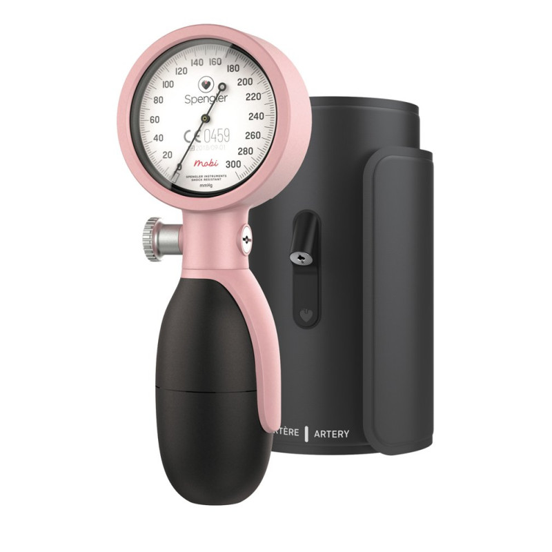Tensiomètre manopoire MOBI Spengler rose