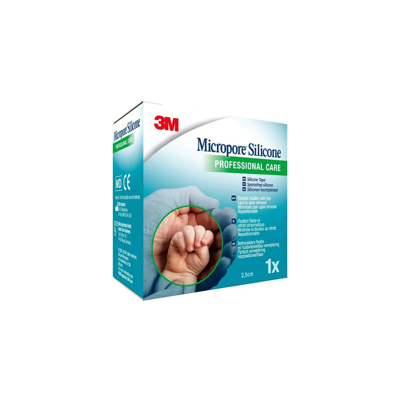 Sparadrap silicone micropore 3M - unité