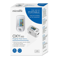 Oxymètre de pouls Oxy 300 Microlife Boîte Face