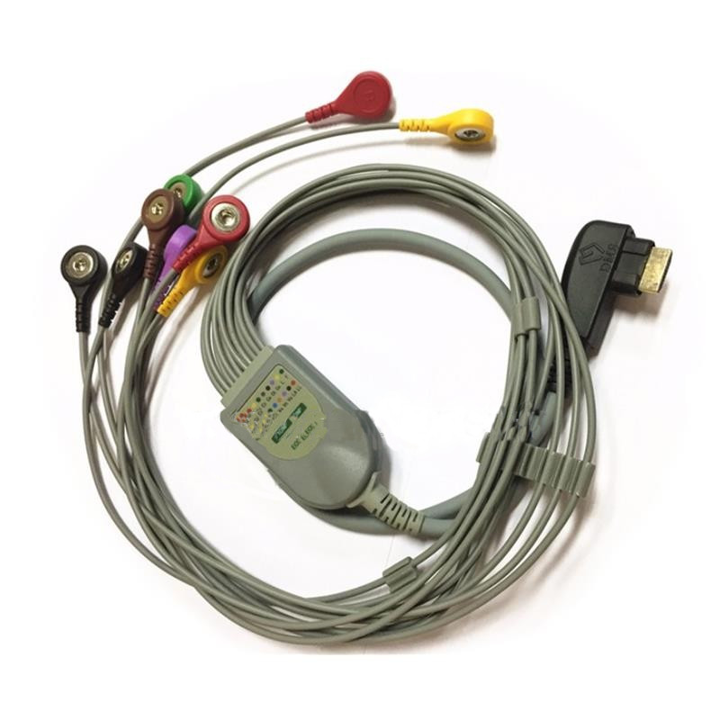 Câble patient 10 brins HDMI pour Holter ECG DMS