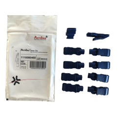 Adaptateurs snap clip Ambu pour électrodes à pression et à languettes (lot 10)