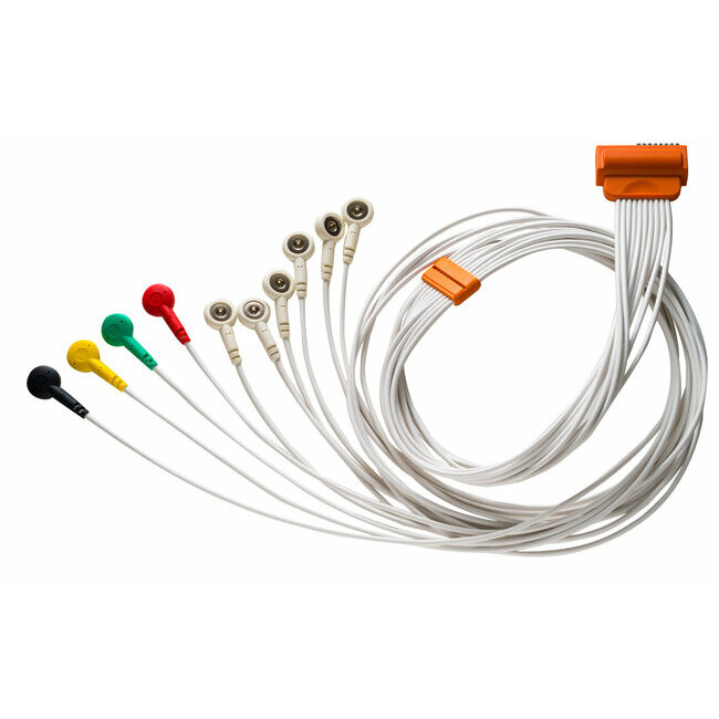 Snap IEC 10-adriges Patientenkabel für TouchECG HD+ Cardioline