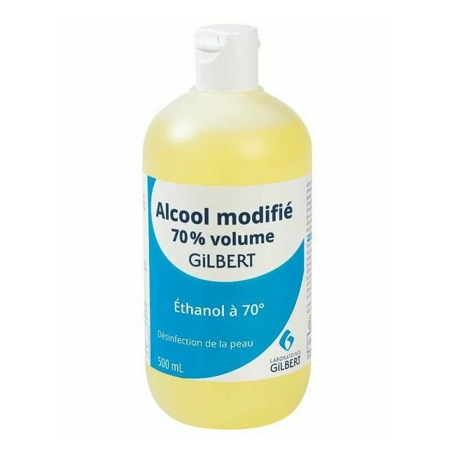 Modifizierter Alkohol 70% Gilbert 500ml