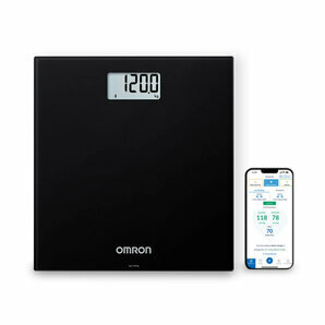 Omron HN300T2 Intelli IT vernetzte Personenwaage, schwarz